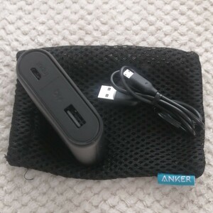 § Anker PowerCore 10000 モバイルバッテリー 携帯袋付き A1263　