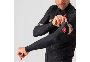 【新品 Thermoflex +8～+20℃即決即日発送】Castelli カステリ /アームウォーマー/Graffiti Cycle Arm Warmers/Street Art Dark/Lサイズ