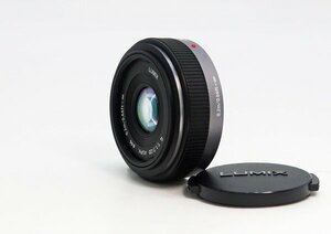 ◇美品【Panasonic パナソニック】LUMIX G 20mm/F1.7 ASPH. H-H020 一眼カメラ用レンズ