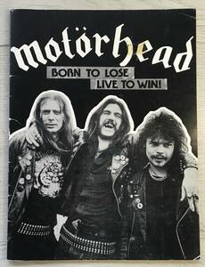 MOTORHEAD BORN TO LOOSE LIVE TO WIN UK製