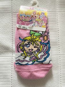 即決★新品15～20㎝ トロピカルージュプリキュア スニーカーソックス ② 靴下 プリキュアオールスターズ アンクルソックス