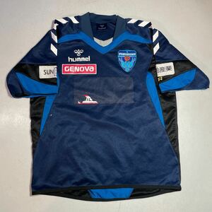 横浜FC yokohama fc 支給 着用 ヒュンメル hummel プラクティスシャツ ウェア