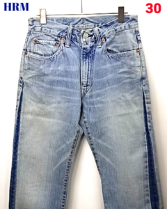 30【Ｈ.Ｒ.MARKET DENIM PANTS LIGHT INDIGO ハリウッドランチマーケット デニムパンツ HＲＭ ハリラン インディゴ BLUEBLUE 聖林公司】