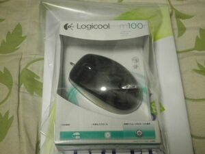 Logicool LOGICOOL CABLE TYPE MOUSE WITH 3 BOTTONS USB MOUSE M100r BLACK