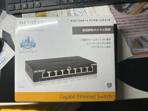 ★新品未開封 ネットギア NETGEAR スイッチングハブ 8ポート[GS308-300JPS]