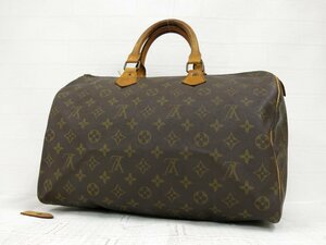 ◆LOUIS VUITTON ルイ・ヴィトン◆モノグラム スピーディ◆トアル地 カーフ レザー 本革◆ミニ ボストン バッグ◆ブラウン系 G金具◆A5031