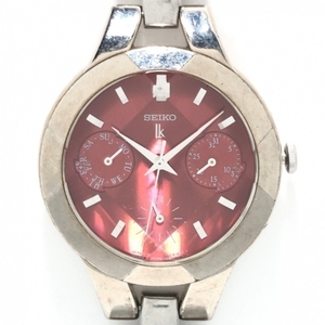 SEIKO(セイコー) 腕時計 LUKIA(ルキア) 5Y89-0A70 レディース ボルドー