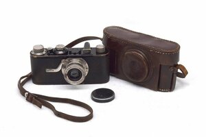 【1926年 希少な矢羽根ノブ】LEICA/ライカ Leica I (Model A) 50ｍｍｆ3.5 純正ケース付き #HK9967