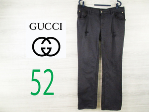 GUCCI●グッチ イタリア製＜ビッグサイズ・コットンパンツ＞●MP1206y