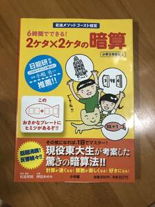 ６時間でできる！２ケタ×２ケタの暗算　岩波メソッドゴースト暗算　小学３年生以上 （岩波メソッドゴースト暗算） 岩波邦明　押田あゆみ