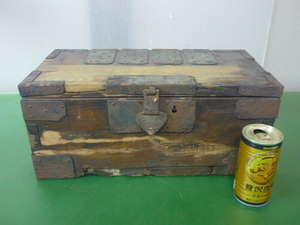 送料無料／レトロ／アンティーク　■ 明治３２年の古い木箱（管5052111）