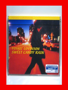 YOSHII LOVINSON（吉井和哉）/SWEET CANDY RAIN【新品未開封・日本盤:CD-Maxi Singl】背表紙日焼け