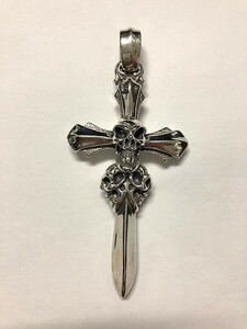 Bill Wall Leather ビルウォールレザー スカル クロス 十字架 Master Triple Skull Cross トリプルスカル 新品 すぐに納品できます