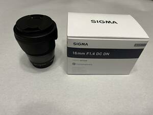 Sigma - 16mm F1.4 DC DN マイクロフォーサーズレンズ