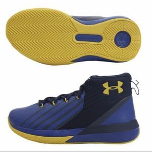 送料無料 新品 underarmour アンダーアーマー UA BGS LOCKDOWN 3 SYN WIDE 25 バスケットボールシューズ