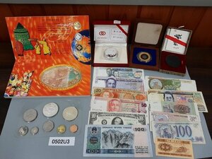 0502U3　世界のコイン　記念コイン　硬貨　紙幣　おまとめ　中国　フィリピン など