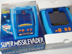 値下 バンダイ スーパーミサイルベーダー SUPER MISSILEVADER レトロ ゲーム lsi lcd ビンテージ 電子ゲーム 箱・説明書付