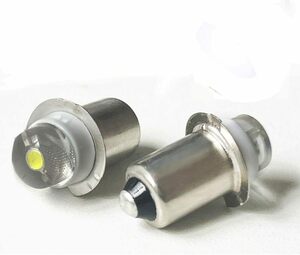 3-18v 0.5w 2 個 P13.5S 3V-18V (3V 9V 12V 16V 18V) 0.5W 懐中電灯用LED交換球