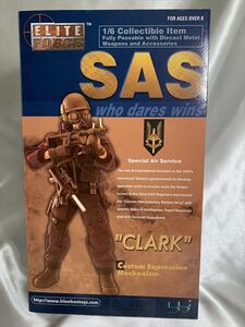 【美品】エリートフォース EF-02 BRITISH SAS ブリティッシュ エスエーエス CLARK 1/6