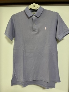 UESDラルフローレン半袖ポロシャツ・紫・Sサイズ(メンズ)