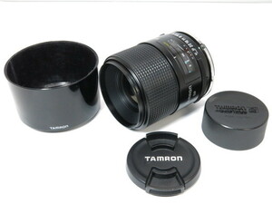 【 中古品 】TAMRON SP 90mmF2.5 52BB Nikon Aiアダプトールマウント レンズ タムロン 純正フード付 [管TM2386]