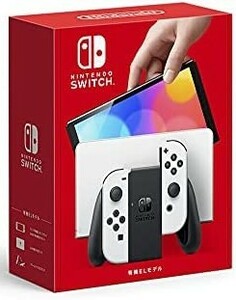 ★新品未使用★Nintendo Switch(有機ELモデル) Joy-Con(L)/(R) ホワイト ★GW直前セール！★スーパーセール1円スタート！