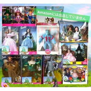 オズの魔法使い Barbie バービー ドール 人形 フィギュア ドロシー かかし ブリキ ライオン グリンダ マンチキン モンキー wizard of oz