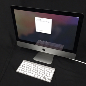 1円 Apple iMac A1418 ME086J/A 21.5インチ ノートPC Core i5 2.7GHz 8GB 1TB Yosemite 10.10.5