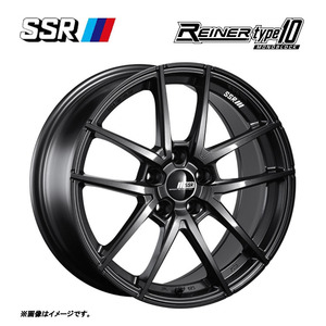 送料無料 SSR REINER type10 MONOBLOCK 8.5J-19 +44 5H-114.3 (19インチ) 5H114.3 8.5J+44【2本セット 新品】