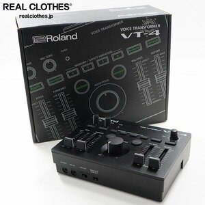 Roland/ローランド VT-4 Voice Transformer/ボイストランスフォーマー エフェクト プロセッサー 簡易動作確認済み /060