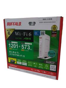 BUFFALO◆【未開封品】無線LANルーター(Wi-Fiルーター) WSR-1800AX4S-WH