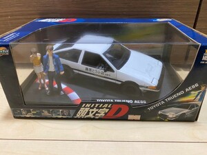 希少 頭文字D　AE86 スプリンタートレノ　1/18　イニシャルD 藤原拓海　フィギュア　パンダトレノ　ヴィンテージ　