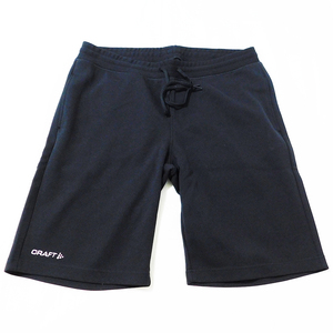 CRAFT クラフト ショート パンツ ショーツ ブラック M IN-THE-ZONE SWEATSHORT ロードバイク スウェット ハーフ トライアスロン