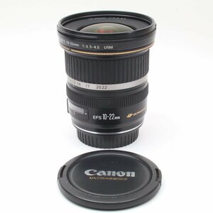 レンズ　Canon 超広角ズームレンズ EF-S10-22mm F3.5-4.5 USM APS-C対応