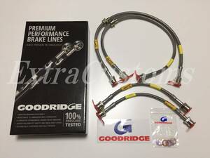 GOODRIDGE プレミアムパフォーマンスブレーキライン ステンメッシュブレーキホース AMG A45 CLA45