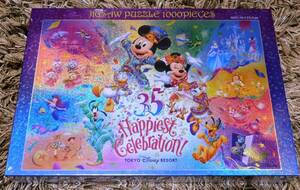 ■ 東京ディズニーリゾート 35周年記念 ホログラム ジグソーパズル 1000ピース Happiest Celebration ミッキー ミニー
