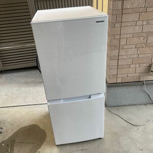 「引き取り限定」　シャープ SHARP 2ドア 冷凍冷蔵庫 ホワイト SJ-D15H 2022年製　動作確認済み　中古品