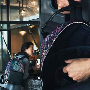 限定品 Berluti TIME OFF Multi Color BackPack ベルルッティ タイムオフ マルチカラー バックパック リュック ナイロン レザー 雑誌掲載品