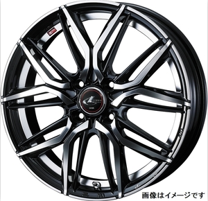 【個人宅発送可能】Weds ウェッズ 15×4.5J +45 4穴 PCD100 PBMC ホイール 1本 LEONIS LM レオニス レオニス・エルエム (40772)