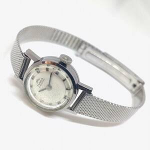 腕時計 TIARA 17 JEWELS SWISS MADE 手巻き 稼働品 女性用 レディース ティアラ スイス製 【2667】【M】