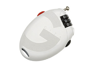 処分 ギザ TL956 コンビネーションロック コンパクトワイヤー 730mm 50g 番号自由設定可能 白色 13601 ゆうメール可