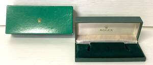 ★☆⑧レア 純正 ROLEX ロレックス　アンティーク 腕時計ケース 外箱シール有 2653 グリーン 緑 箱 BOX 腕時計ケース 箱付き☆★