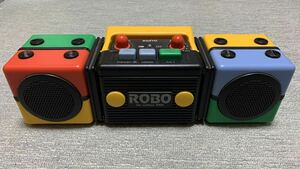 【希少・美品】レトロ家電 SANYO STEREO CASSETTE PLAYER ROBO-01（おんがくたい）【エレクトリック遊具】