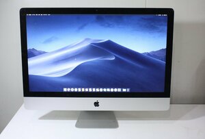 HK4【中古】 apple iMac A1419 27インチ MacOS Mojave/Corei5 2.8GHz/8GB/NVIDIA GeForce GTX660M 512MB/HDD1TB 初期化済み