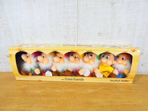 ◇サンアンドスター THE Seven Dwarfs 七人の小人 白雪姫 ぬいぐるみ 人形 タグ付き STUFFED DOLL レトロ＠140(3)