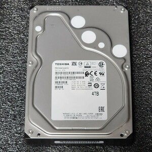 【送料無料】TOSHIBA MD04ACA400 4000GB/4TB 3.5インチ内蔵HDD 2020年製 フォーマット済み 正常品 PCパーツ 動作確認済 (1)