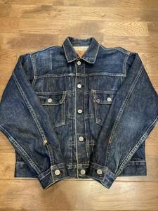 【激渋】LEVI’S 71507XX デニムジャケット サイズ38 日本製　リーバイス セカンド ビッグE 2nd ジージャン　BIG 90s