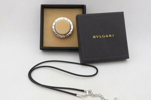 1円～【ほぼ未使用】BVLGARI ブルガリ B-ZERO1 ビーゼロワン ネックレス/チョーカー/キーリング　4-4-16