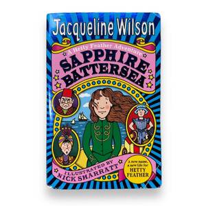 D-060【洋書】Sapphire Battersea (Hetty Feather)/ Jacqueline Wilson (著), Nick Sharratt (イラスト)