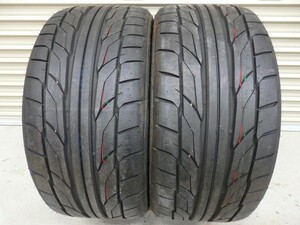 良質 国産 ニットー NT555GⅡ 275/35-20 275/35R20 ほぼ未使用 2023年製 バリ溝 2本SET ベンツ アウディ BMW アルファードヴェルファイア